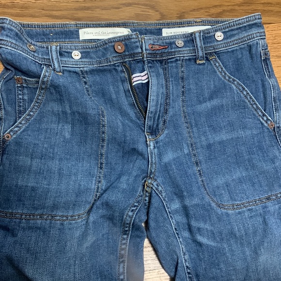 Pilcro and the Letterpress by Anthropologie Slim Boyfriend Jeans size 26 - Picture 2 of 4